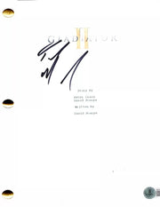 Paul Mescal Signed Script from Gladiator 2 Beckett COA