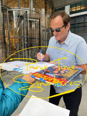 Quentin Tarantino Signed 12x18 Photo from Once Upon A Time In Hollywood Beckett COA - Detail View