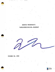 Quentin Tarantino Signed Script from Reservoir Dogs Beckett COA