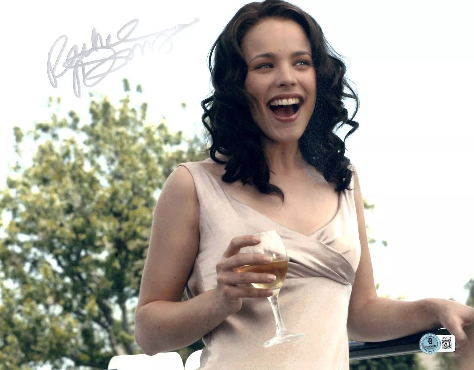 Rachel McAdams Signed 11x14 Photo from Wedding Crashers Beckett COA