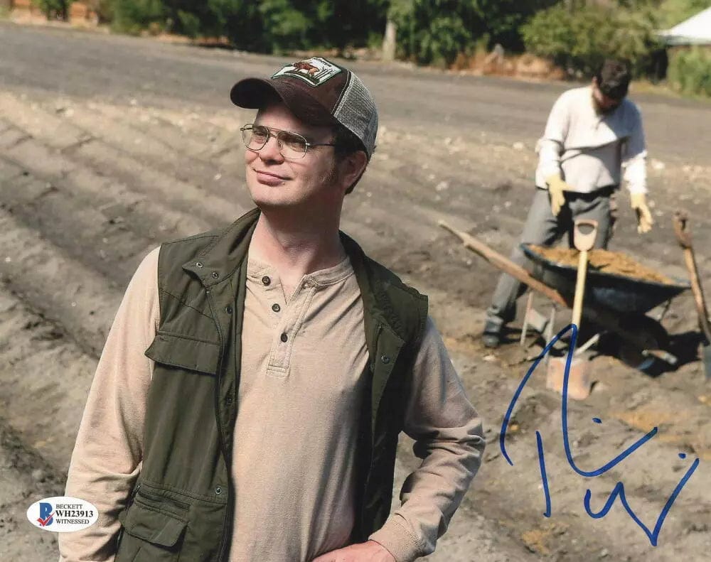 Rainn Wilson Signed 8x10 Photo from The Office Beckett COA - Item #2
