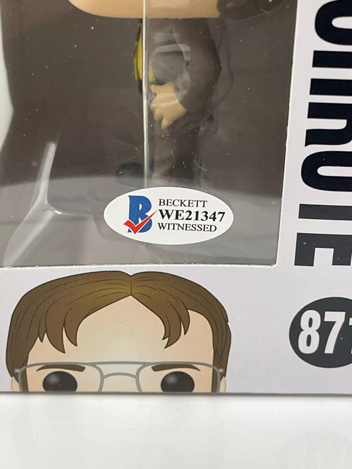 Rainn Wilson Signed Funko from The Office Beckett COA - Item #4 - Detail View