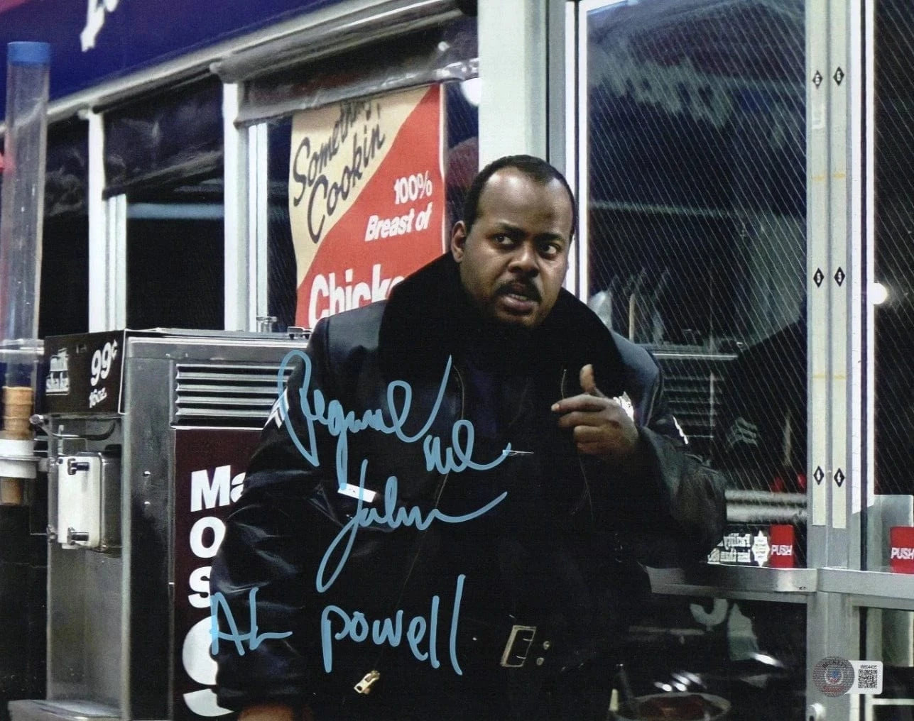 Reginald Veljohnson Signed 11x14 Photo from Die Hard Beckett COA - Item #3