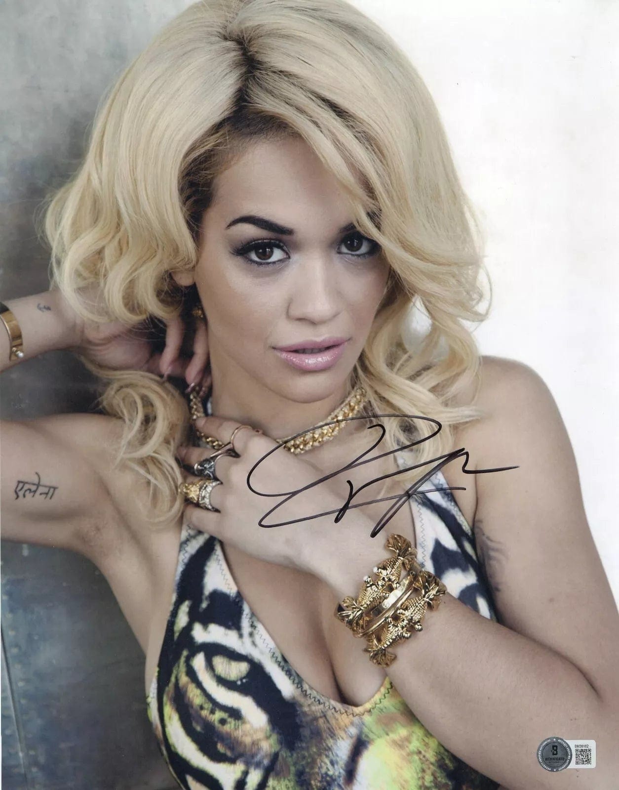 Rita Ora Authentic Autographed 11x14 Photo
