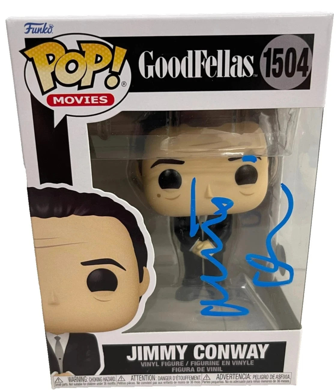 Robert De Niro Authentic Autographed Jimmy Conway 1504 GoodFellas Funko Pop Figure