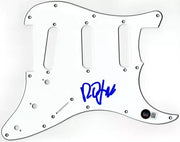 Robert Smith of The Cure Authentic Autographed Stratocaster Pickguard