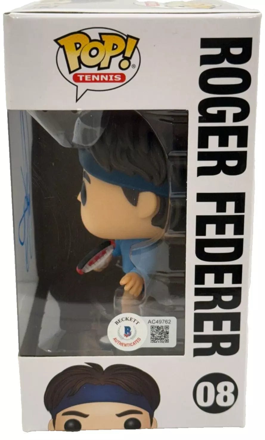 Roger Federer Signed Roger Federer 08 Tennis Funko