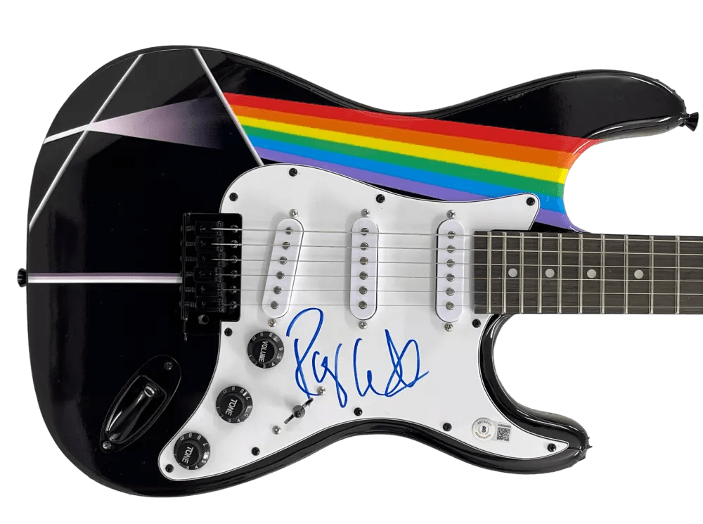 Roger Waters of Pink Floyd Authentic Autographed Full Size Custom Electric Guitar