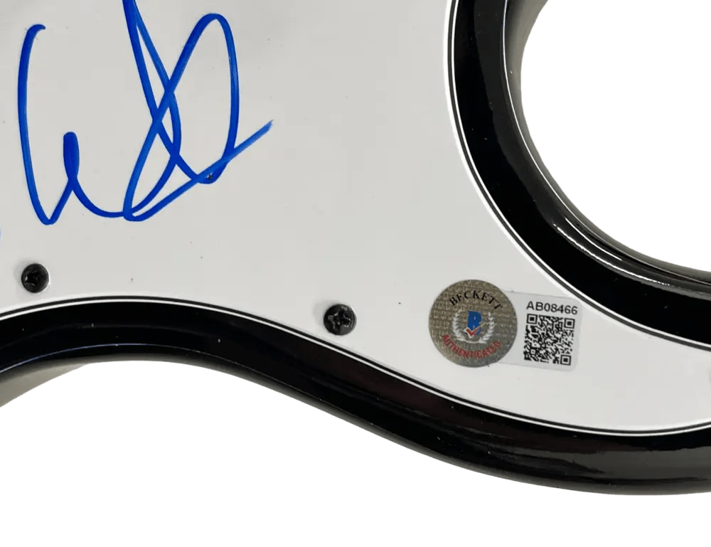 Roger Waters of Pink Floyd Signed Guitar Beckett COA - Item #1 - Alternate Angle