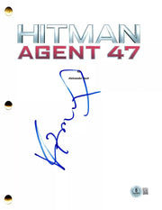 Rupert Friend Signed Script from Hitman: Agent 47 Beckett COA