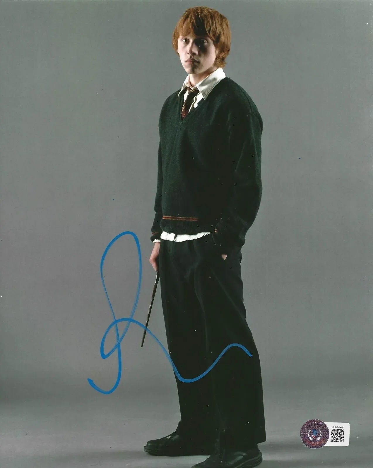 Rupert Grint Signed 8x10 Photo from Harry Potter Beckett COA - Item #12