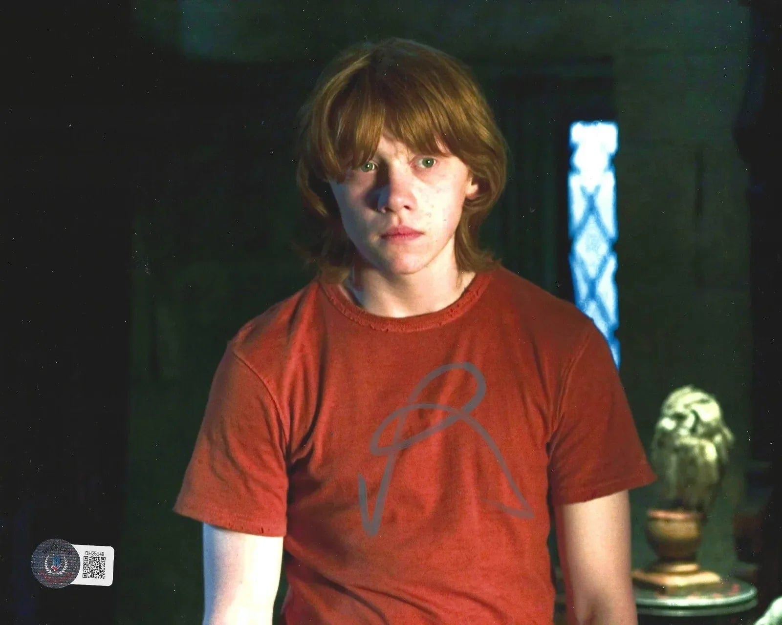 Rupert Grint Signed 8x10 Photo from Harry Potter Beckett COA - Item #6