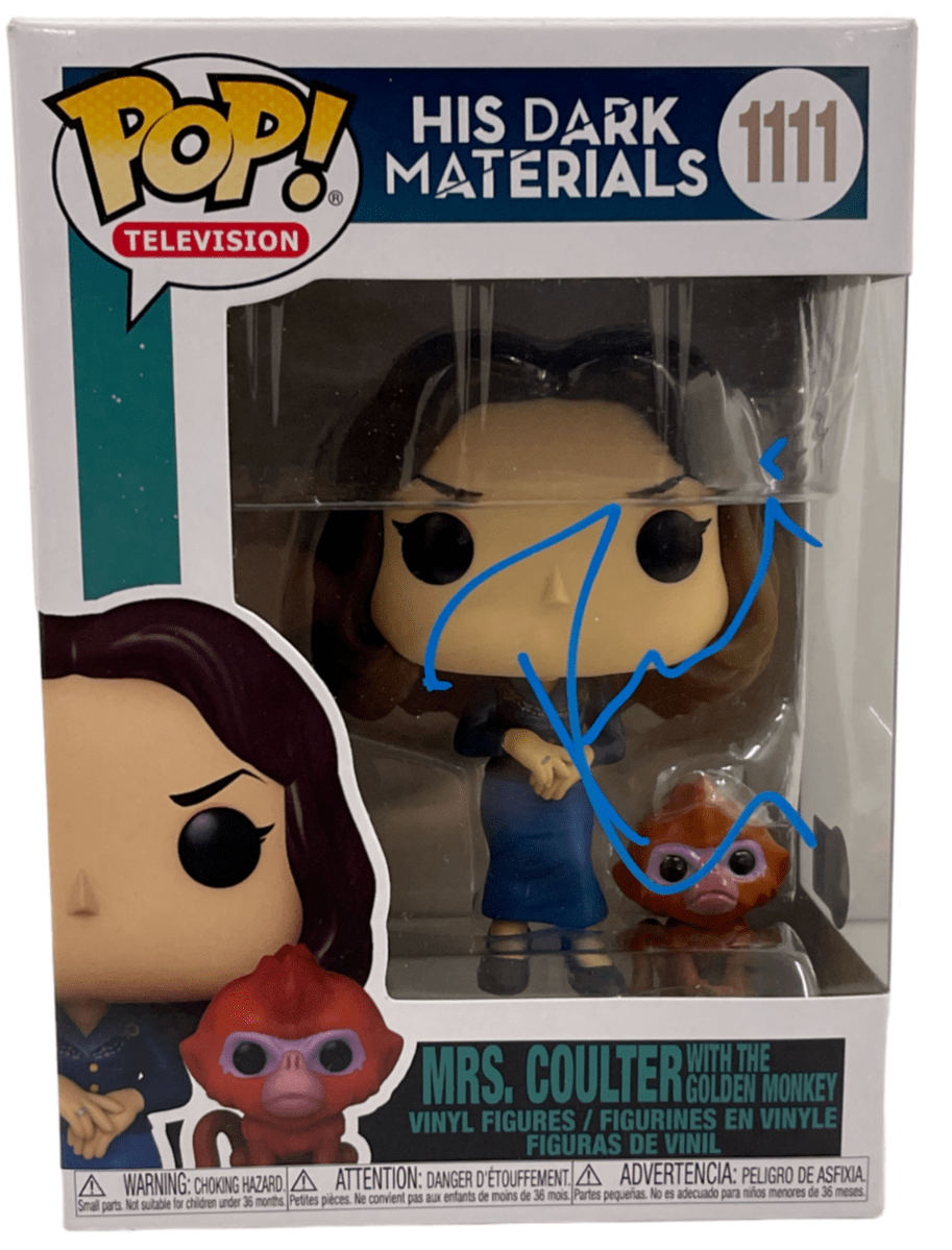 Ruth Wilson Signed Mrs. Coulter with Funko - Beckett COA
