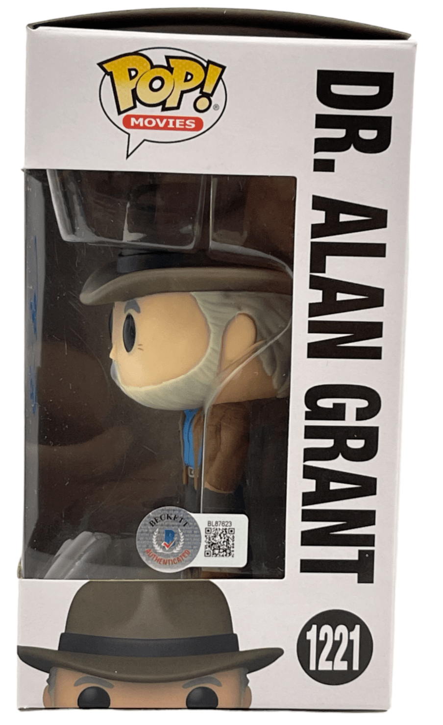 Sam Neill Signed Dr. Alan Grant Funko - Beckett COA