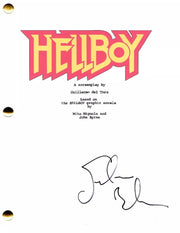 Selma Blair Signed Script from Hellboy Certified Authentic
