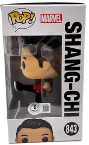 Simu Liu Signed Funko from Shang-Chi Beckett COA - Detail View