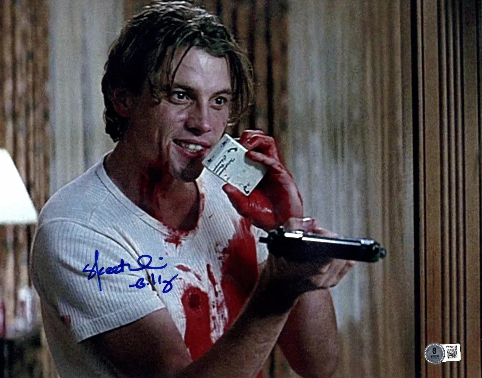 Skeet Ulrich Signed 11x14 Photo from Scream Beckett COA - Item #2