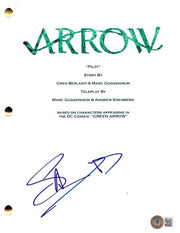 Stephen Amell Signed Script from Arrow Beckett COA - Item #1