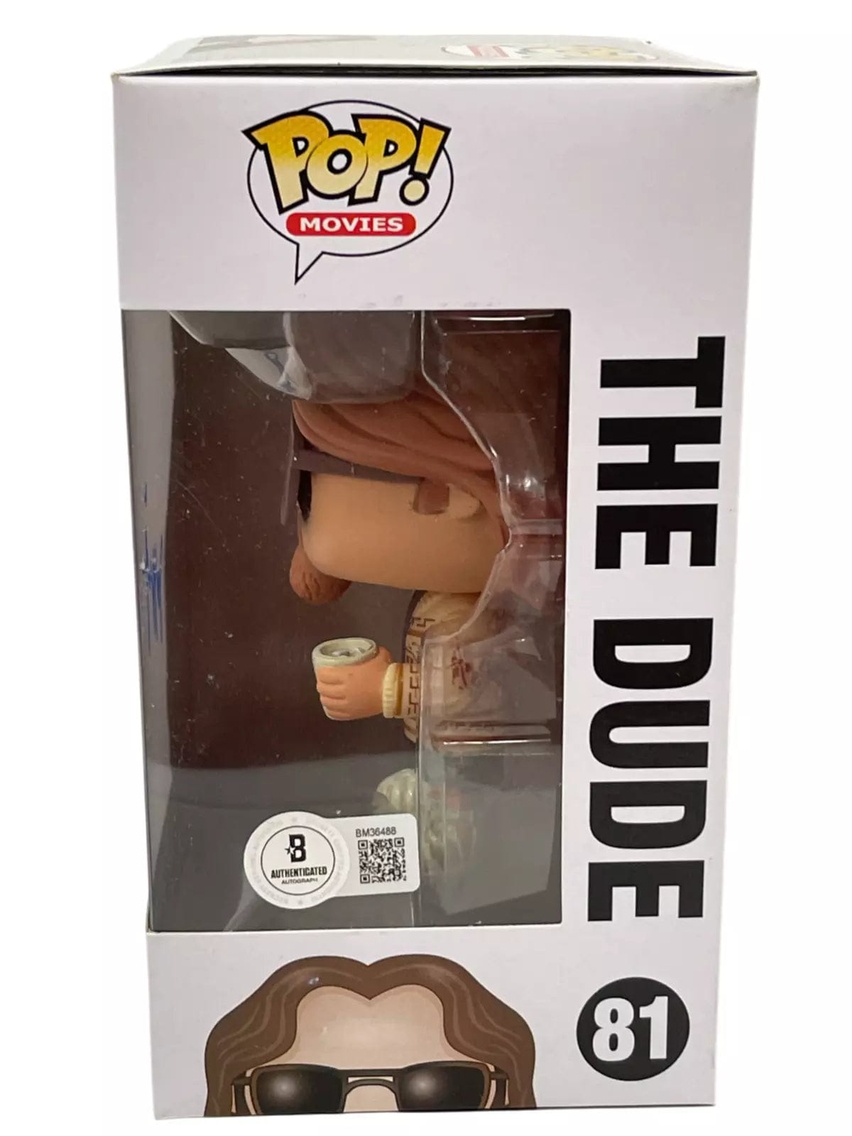 Jeff Bridges Signed Funko from The Big Lebowski Beckett COA - Item #2 - Alternate Angle