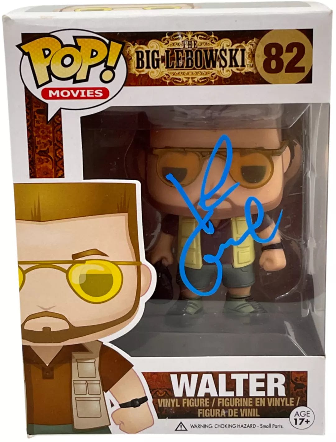 Jeff Bridges Signed Funko from The Big Lebowski Beckett COA - Item #2 - View 4