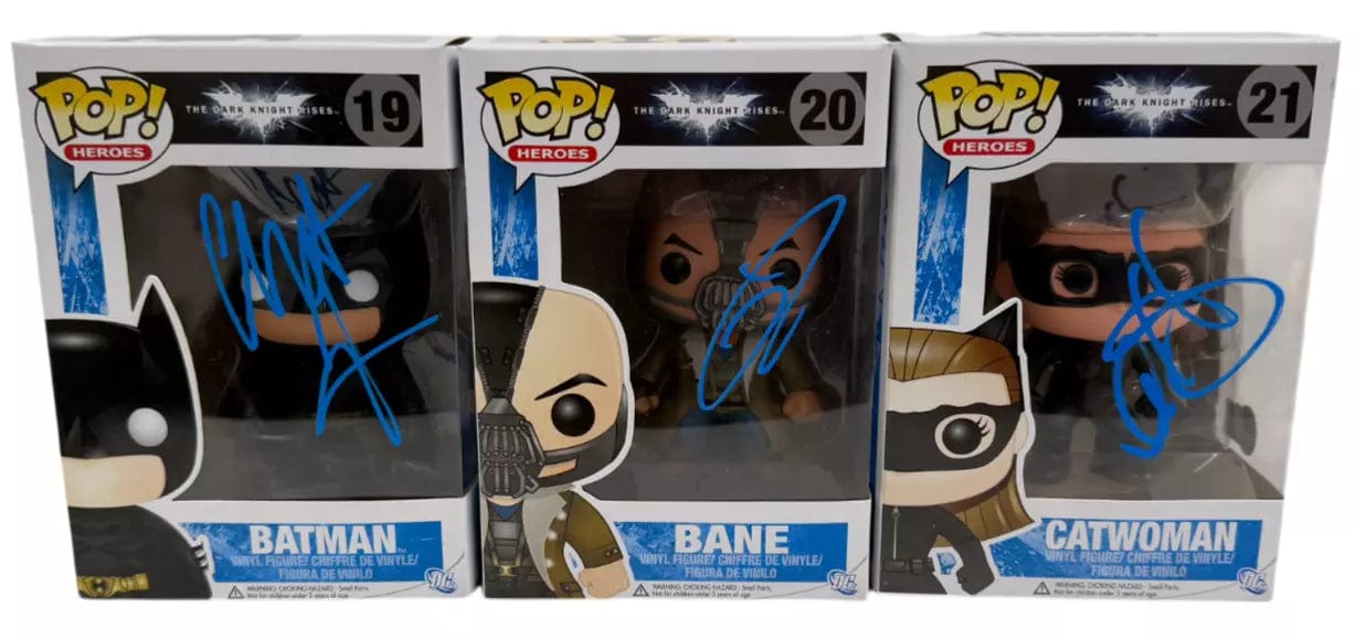 Anne Hathaway Signed Funko from The Dark Knight Rises Beckett COA