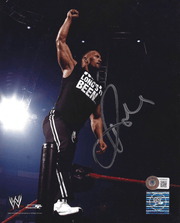 Dwayne Johnson Signed 8x10 Photo from WWF Beckett COA - Item #3