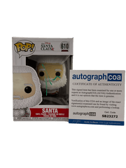 Tim Allen Authentic Autographed Santa 610 The Santa Clause Funko Pop Figure