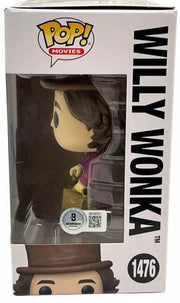 Timoth©e Chalamet Signed Funko from Wonka Beckett COA - Detail View