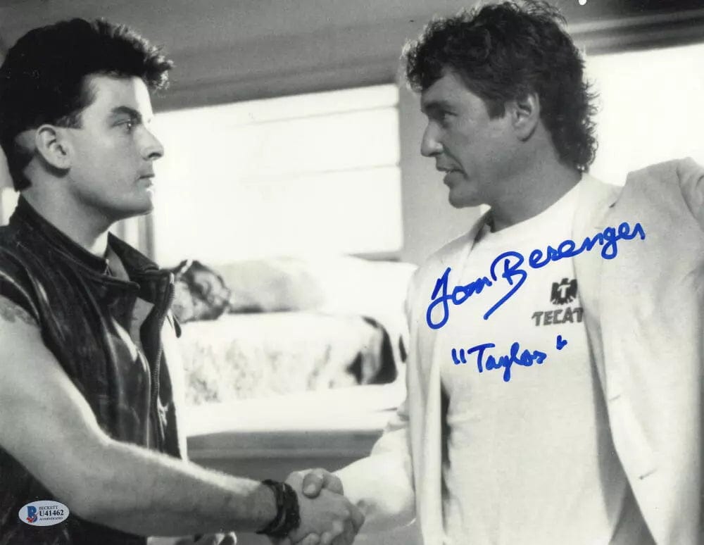 Tom Berenger Signed 11x14 Photo from Major League Beckett COA - Item #6