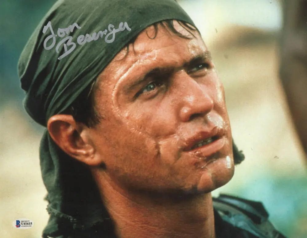 Tom Berenger Signed 11x14 Photo from Platoon Beckett COA - Item #3