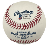 Tom Berenger Signed MLB Baseball from Major League Beckett COA - Detail View