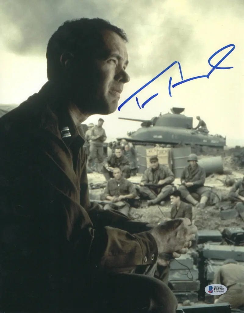 Tom Hanks Signed 11x14 Photo from Saving Private Ryan Beckett COA - Item #2