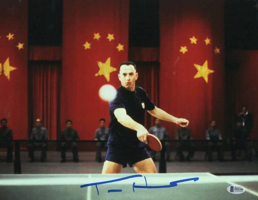 Tom Hanks Signed 11x14 Photo from Forrest Gump Beckett COA - Item #1