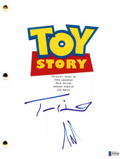 Tom Hanks & Tim Allen Authentic Autographed Toy Story Script