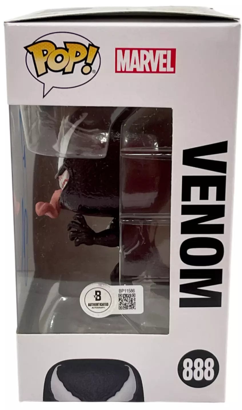 Tom Hardy Signed Funko from Venom Beckett COA - Detail View