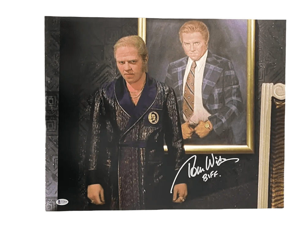 Tom Wilson Signed 16x20 Photo from Back to the Future Beckett COA - Item #4