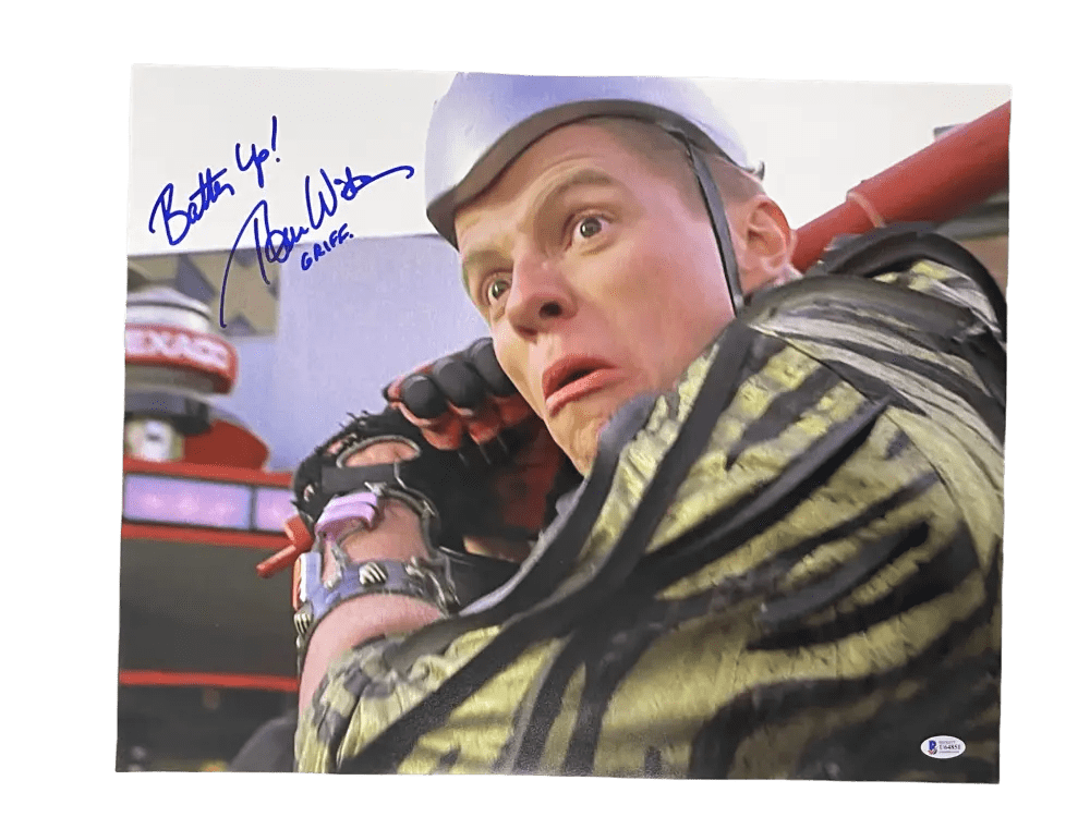 Tom Wilson Signed 16x20 Photo from Back to the Future Beckett COA - Item #2