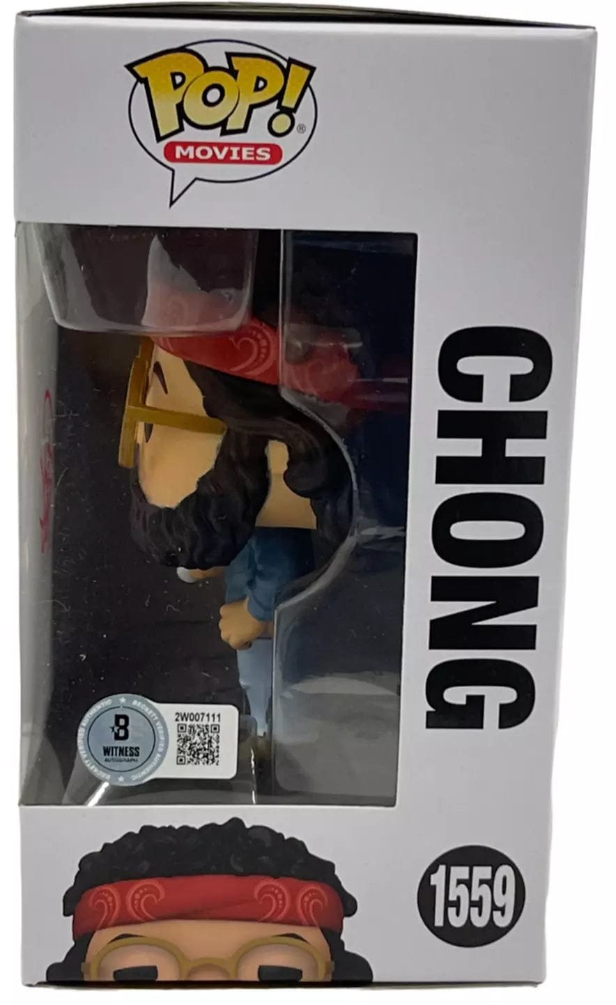 Tommy Chong Signed Funko from Up in Smoke Beckett COA - Detail View