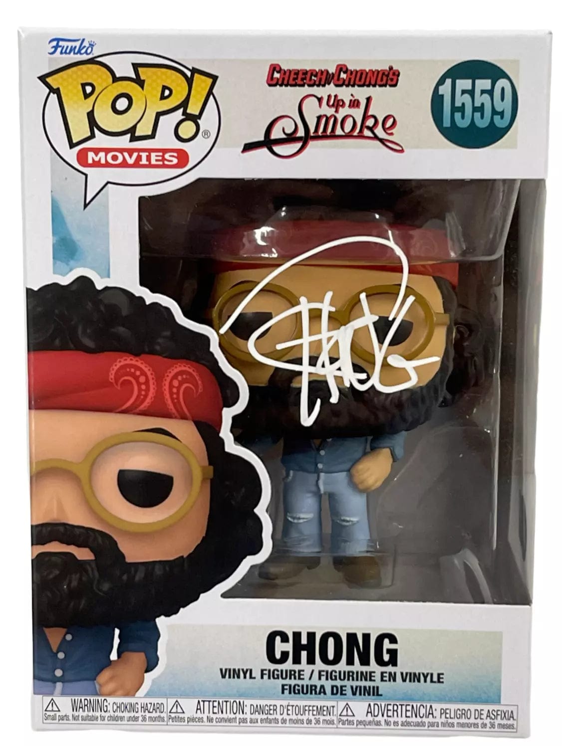 Tommy Chong Signed Funko from Up in Smoke Beckett COA - View 6
