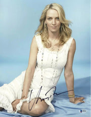 Uma Thurman Signed 11x14 Photo Beckett COA - Item #2