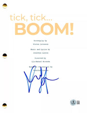 Vanessa Hudgens Authentic Autographed Tick, Tick...Boom! Script