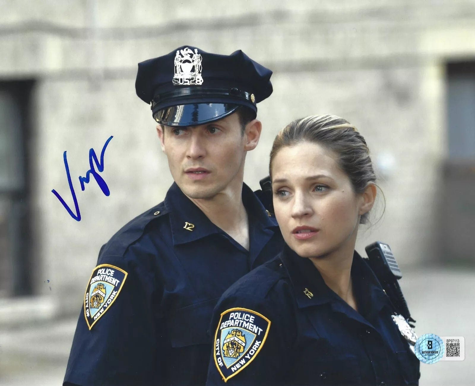 Vanessa Ray Signed 8x10 Photo from Blue Bloods Beckett COA - Item #4