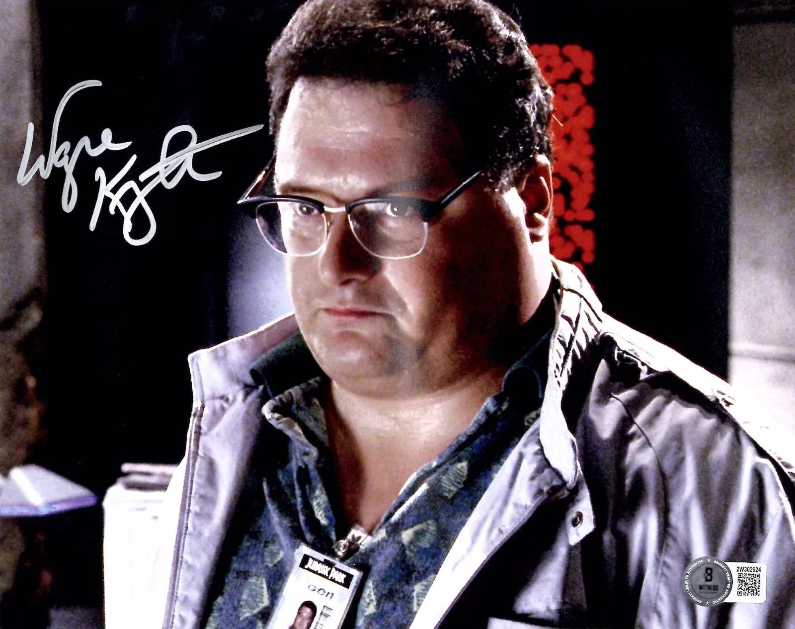 Wayne Knight Signed 8x10 Photo from Jurassic Park Beckett COA - Item #1