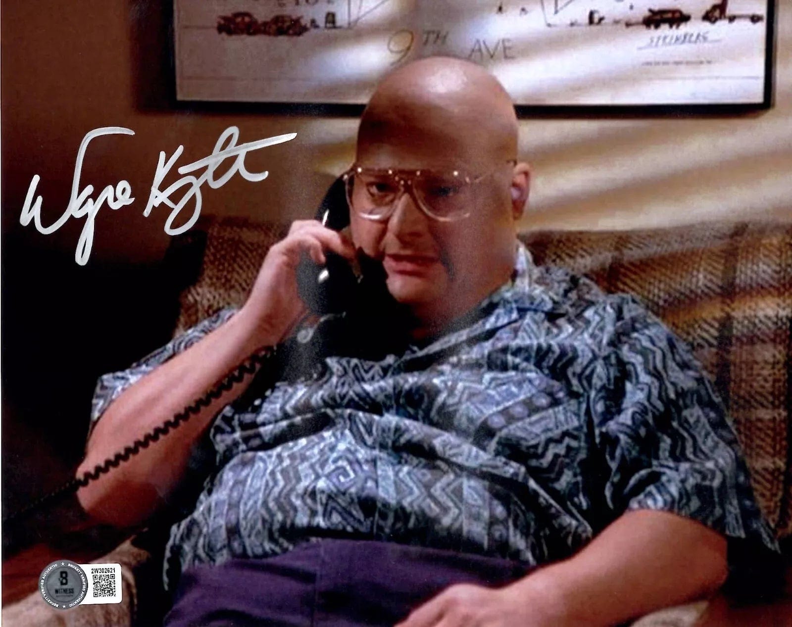 Wayne Knight Signed 8x10 Photo from Seinfeld Beckett COA - Item #12