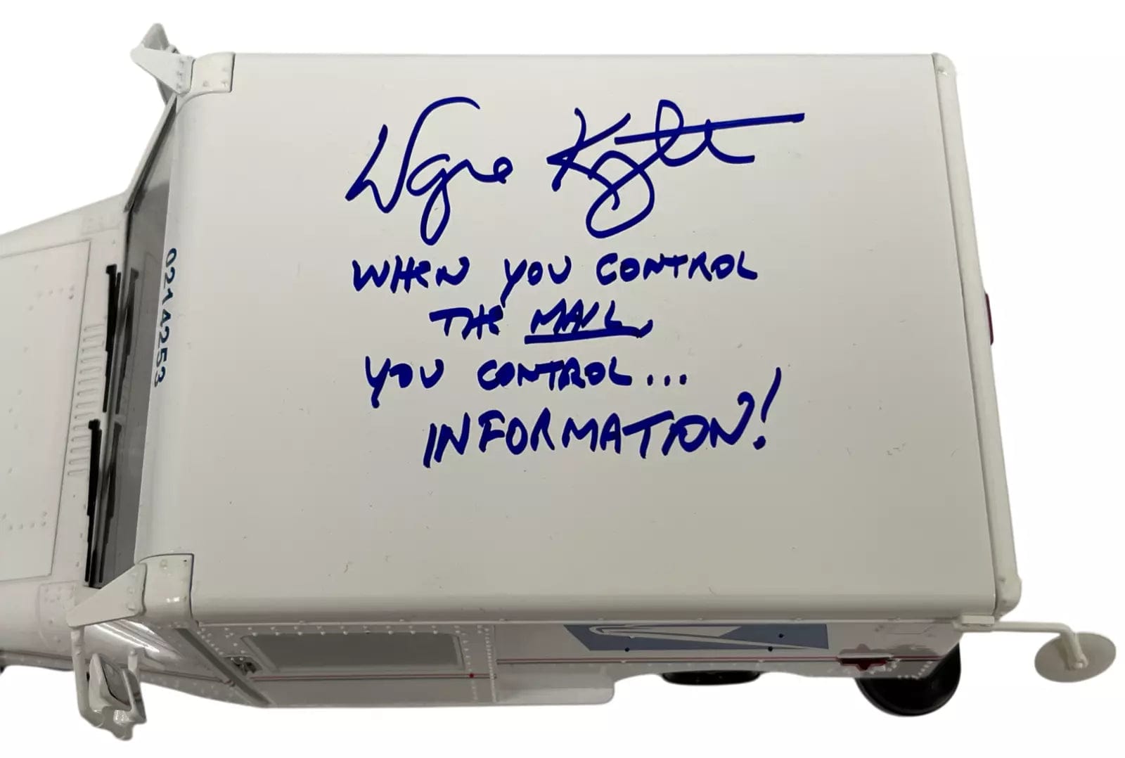 Wayne Knight Signed Model Car from Seinfeld Beckett COA - Item #2 - View 4