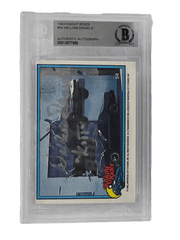 William Daniels Signed Trading Card from Knight Rider Beckett COA - Item #25