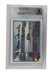William Daniels Signed Trading Card from Knight Rider Beckett COA - Item #22