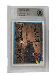 William Daniels Signed Trading Card from Knight Rider Beckett COA - Item #20