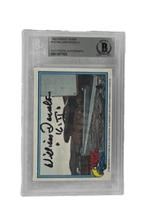 William Daniels Signed Trading Card from Knight Rider Beckett COA - Item #10