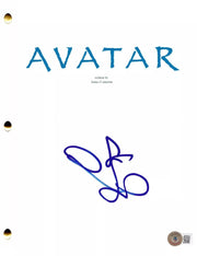 Zoe Saldana Signed Script from Avatar Beckett COA